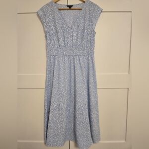 NWOT - RW&CO. Blue and White Fit & Flare Sundress